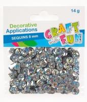 Opakowanie Ozdoba dekoracyjna guzik laser 8mm popielate