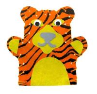 Opakowanie Pan Robótka - Mini pacynka Tygrysa