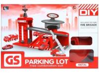 Opakowanie Parking i metalowe akcesoria straż