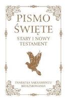 Okładka książki Pismo Święte ST i NT małe -Pam. Sakr. Bierzmowania