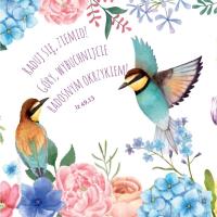 Opakowanie Podstawka korkowa - Raduj się ziemio