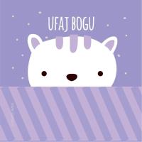 Opakowanie Podstawka korkowa - Ufaj Bogu MIŚ