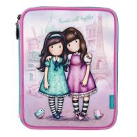 Opakowanie Podwójny Piórnik z wyposażeniem - Friends Walk..