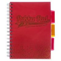 Project Book Blush Coral A4 kratka (3szt) PUKKA. Wydawca: Pukka Pads. SmakLiter.pl Opakowanie Project Book Blush Coral A4 kratka (3szt) PUKKA
