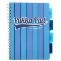 Project Book Vogue B5 kratka nieb. (3szt) PUKKA. Wydawca: Pukka Pads. SmakLiter.pl Opakowanie Project Book Vogue B5 kratka nieb. (3szt) PUKKA