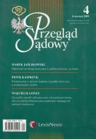 Przegląd Sądowy 4/2009. Wydawca: LexisNexis. SmakLiter.pl Opakowanie Przegląd Sądowy 4/2009