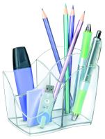 Opakowanie Przybornik na biurko CEP Isis przeźroczysty