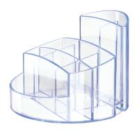 Przybornik na biurko HAN Rondo Signal 9 komór jasnoniebieski. Wydawca: Donau. SmakLiter.pl Opakowanie Przybornik na biurko HAN Rondo Signal 9 komór jasnoniebieski