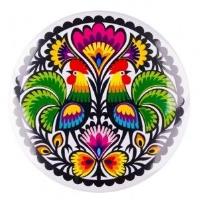 Opakowanie Przypinka duża - dwa koguty 58 mm FOLKSTAR