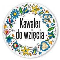 Opakowanie Przypinka duża - Kawaler.. kaszubska 58 mm