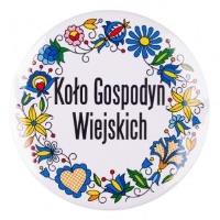 Opakowanie Przypinka duża - Koło Gospodyń.. kaszubska 58 mm