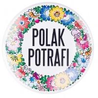 Opakowanie Przypinka duża - Polak potrafi opolska 58 mm