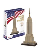 Puzzle 3D Empire State Building 54. Wydawca: Cubic Fun. SmakLiter.pl Opakowanie Puzzle 3D Empire State Building 54