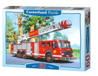 Okładka książki Puzzle 60 Wóz strażacki CASTOR