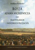 Okładka książki Rosja Adama Mickiewicza