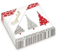 Opakowanie Serwetki Royalite 33/3/20 Kolorowe choinki