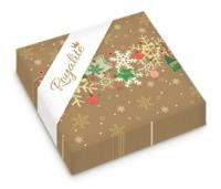 Opakowanie Serwetki Royalite 33/3/20 Złote gwiazdeczki