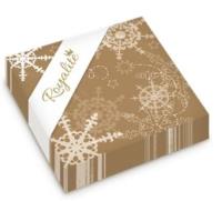 Opakowanie Serwetki Royalite 33/3/20 Złote gwiazdy