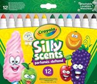 Silly Scents Markery 12 kolorów CRAYOLA. Wydawca: Crayola. SmakLiter.pl Opakowanie Silly Scents Markery 12 kolorów CRAYOLA