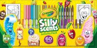 Silly Scents Zestaw 60 elementów CRAYOLA. Wydawca: Crayola. SmakLiter.pl Opakowanie Silly Scents Zestaw 60 elementów CRAYOLA
