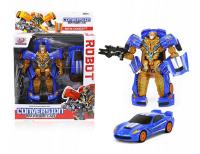 Opakowanie Składany Auto-Robot Transformers Wojownik Blue