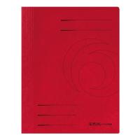 Skoroszyt A4 kartonowy ze sprężynką czerwony. Wydawca: HERLITZ. SmakLiter.pl Opakowanie Skoroszyt A4 kartonowy ze sprężynką czerwony