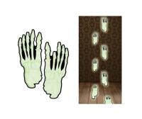 Opakowanie Ślady Stóp Szkieleta Fluoryzacyjne