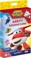 Okładka książki Super Wings karty edukacyjne