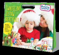 ŚWIĄTECZNY ZESTAW KREATYWNY. Autor: Opracowanie zbiorowe. SmakLiter.pl Okładka książki ŚWIĄTECZNY ZESTAW KREATYWNY