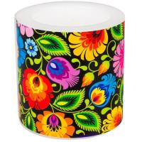 Opakowanie Świeca - łowicka czarna FOLKSTAR