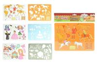 Opakowanie Szablony koni, różne rodzaje