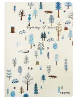 Opakowanie Szkicownik B5/100K Drzewa Niebieskie