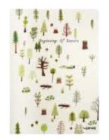 Opakowanie Szkicownik B5/100K Drzewa Zielone