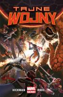 Tajne wojny. Autor: Jonathan Hickman, Esad Ribic, Paul Renaud. SmakLiter.pl Okładka książki Tajne wojny