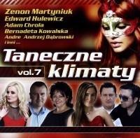 Taneczne klimaty vol. 7 CD. Autor: praca zbiorowa. SmakLiter.pl Okładka książki Taneczne klimaty vol. 7 CD