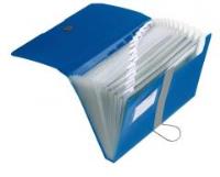 Opakowanie Teczka rozkładana A4 PP 12cz. Niebieska