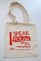 Torba ''I speak Polish. Wydawca: PROLOG. SmakLiter.pl Opakowanie Torba ''I speak Polish