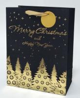 Opakowanie Torebka świąteczna średnia choinka 26x32x13,8/12szt