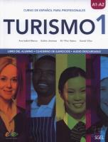 Turismo 1 A1/A2 Libro del alumno + Cuaderno de ejercicios. Autor: Balnco Ana Isabel, Jimenez Esther, Gago Felipe 	Inmaculadao Ramírez Pilar Valero. SmakLiter.pl Okładka książki Turismo 1 A1/A2 Libro del alumno + Cuaderno de ejercicios