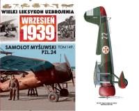Opakowanie Wielki Leksykon Uzbrojenia Wrzesień 1939 Tom 149 Samolot myśliwski PZL.24