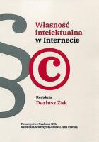 Własność intelektualna w Internecie. Wydawca: Towarzystwo Naukowe Katolickiego Uniwersytetu Lubelskiego. SmakLiter.pl Opakowanie Własność intelektualna w Internecie