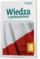 Okładka książki WOS SP 8 Zeszyt ćwiczeń OPERON