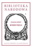 WYBÓR POEZJI. Autor: Herbert Zbigniew. SmakLiter.pl Okładka książki WYBÓR POEZJI