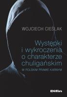 Okładka książki Występki i wykroczenia o charakterze....