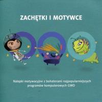 Zachętki i  motywce 192 naklejki. Wydawca: Gdańskie Wydawnictwo Oświatowe. SmakLiter.pl Opakowanie Zachętki i  motywce 192 naklejki