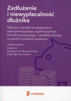 Zadłużenie i niewypłacalność dłużnika. Wydawca: Currenda. SmakLiter.pl Opakowanie Zadłużenie i niewypłacalność dłużnika
