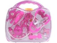 Opakowanie Zestaw lekarski w walizce różowy