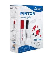Opakowanie Zestaw Pintor + T-shirt czarny i czerwony PILOT