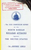 Okładka książki 2020 commission report on the north Korean nuclear attacks