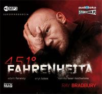 451 stopni Fahrenheita - Audiobook. Autor: Bradbury Ray. SmakLiter.pl Okładka książki 451 stopni Fahrenheita - Audiobook